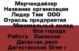 Мерчендайзер › Название организации ­ Лидер Тим, ООО › Отрасль предприятия ­ BTL › Минимальный оклад ­ 17 000 - Все города Работа » Вакансии   . Дагестан респ.,Дагестанские Огни г.